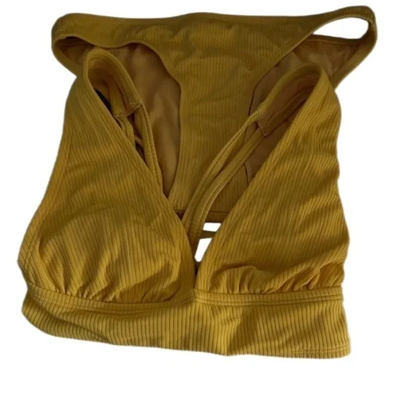 Yellow Strappy Bikini Xhilaration XS - Picture 3 of 10